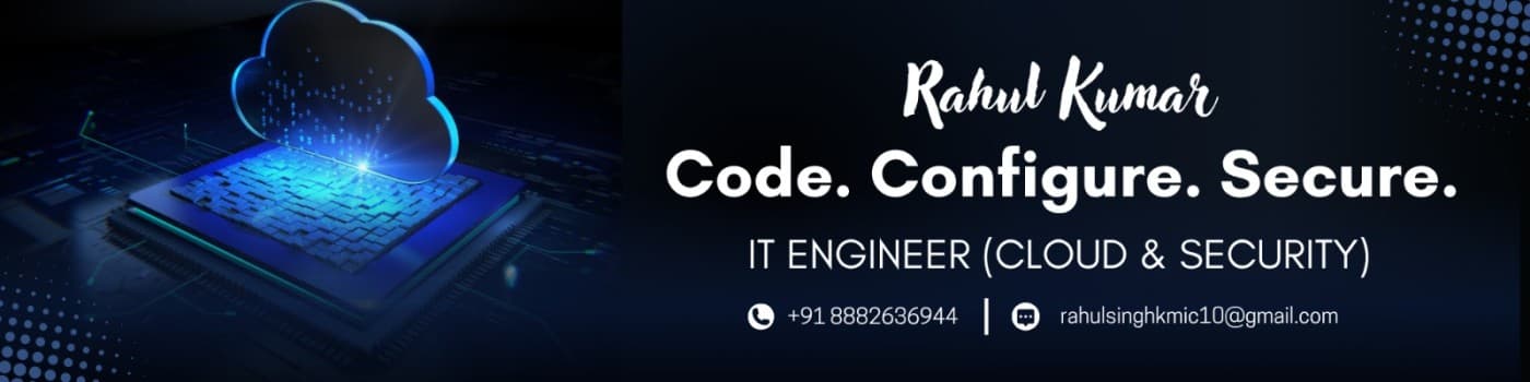 RAHUL SINGH RAJPUT's profile banner